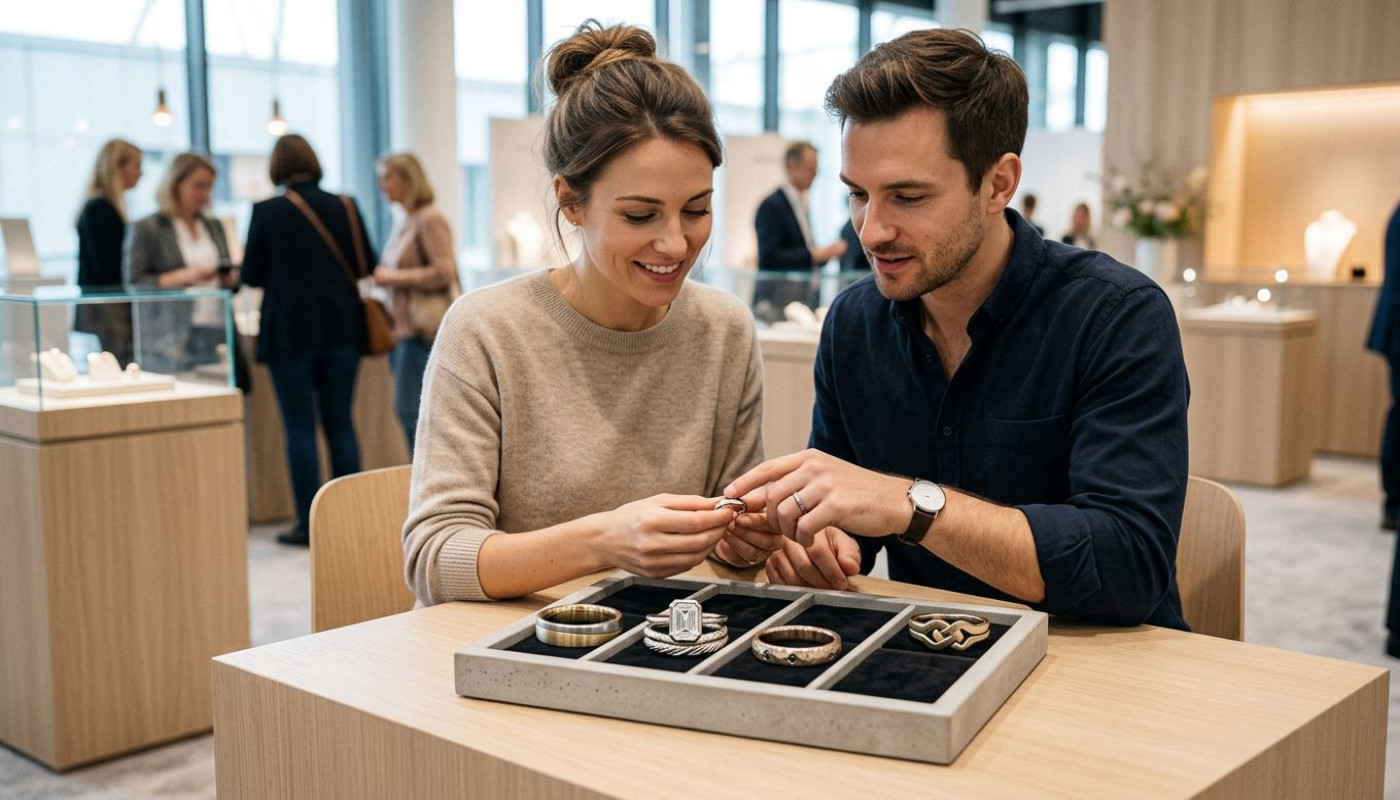 Trauring-Trends für 2026: Die neuesten Ring-Innovationen der Schmuckmesse